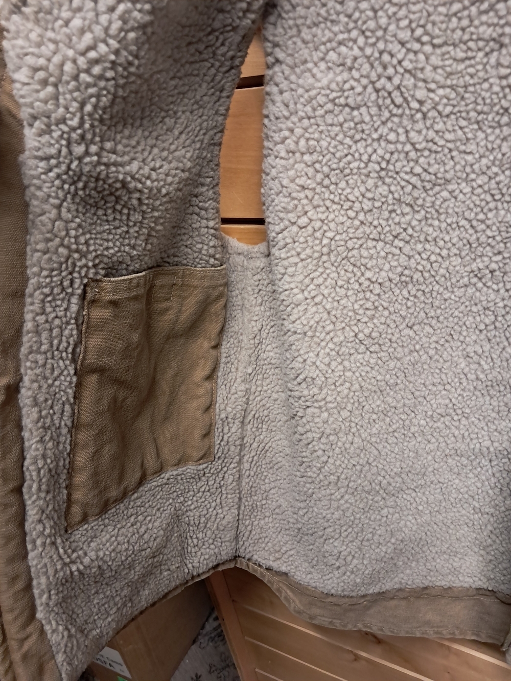 Carhartt V26 FRB Sherpa-Lined Canvas Vest Size S - Picture 4 of 5